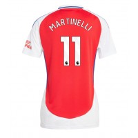 Arsenal Gabriel Martinelli #11 Domáci Ženy futbalový dres 2024-25 Krátky Rukáv